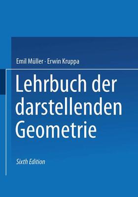 Kruppa / Müller |  Lehrbuch der darstellenden Geometrie | Buch |  Sack Fachmedien