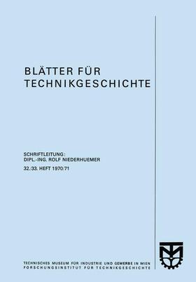 Loparo |  Blätter für Technikgeschichte | Buch |  Sack Fachmedien