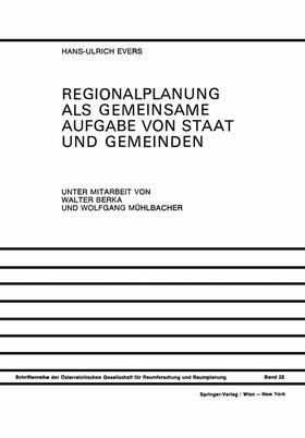 Evers |  Regionalplanung als Gemeinsame Aufgabe von Staat und Gemeinden | Buch |  Sack Fachmedien