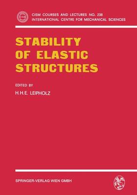 Leipholz |  Stability of Elastic Structures | Buch |  Sack Fachmedien