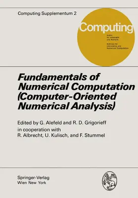 Grigorieff / Alefeld |  Fundamentals of Numerical Computation (Computer-Oriented Numerical Analysis) | Buch |  Sack Fachmedien