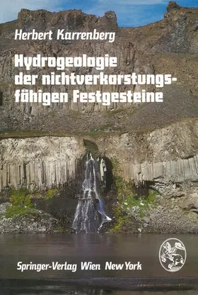 Karrenberg |  Hydrogeologie der nichtverkarstungsfähigen Festgesteine | Buch |  Sack Fachmedien