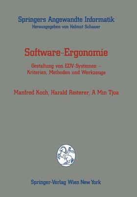 Koch / Tjoa / Reiterer | Software-Ergonomie | Buch | 978-3-211-82288-3 | sack.de