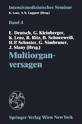 Deutsch / Kleinberger / Lenz |  Multiorganversagen | Buch |  Sack Fachmedien