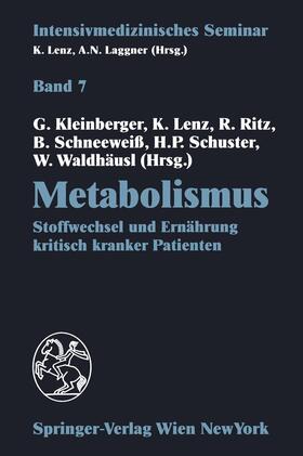 Kleinberger / Lenz / Waldhäusl |  Metabolismus | Buch |  Sack Fachmedien