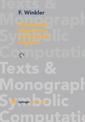 Winkler |  Polynomial Algorithms in Computer Algebra | Buch |  Sack Fachmedien