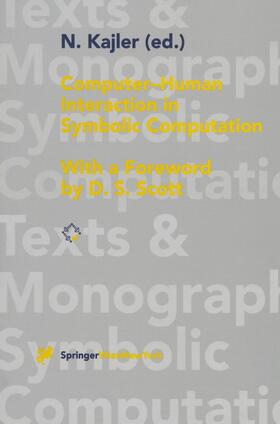 Kajler |  Computer - Human Interaction in Symbolic Computation | Buch |  Sack Fachmedien
