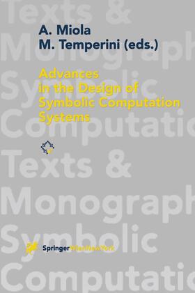 Temperini / Miola |  Advances in the Design of Symbolic Computation Systems | Buch |  Sack Fachmedien