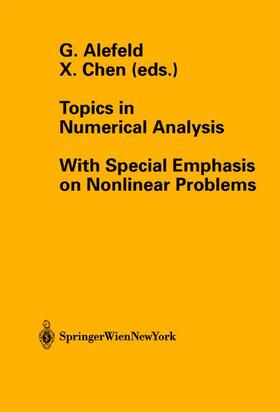 Chen / Alefeld |  Topics in Numerical Analysis | Buch |  Sack Fachmedien