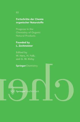 Fortschritte der Chemie organischer Naturstoffe / Progress in the Chemistry of Organic Natural Products 85 | Buch | 978-3-211-83783-2 | sack.de
