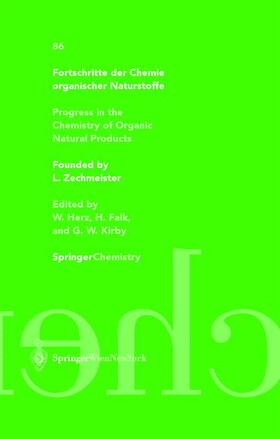  Fortschritte der Chemie organischer Naturstoffe / Progress in the Chemistry of Organic Natural Products 86 | Buch |  Sack Fachmedien