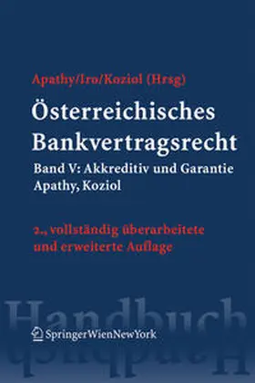 Apathy / Iro / Koziol |  Österreichisches Bankvertragsrecht | eBook | Sack Fachmedien