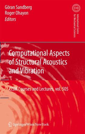 Ohayon / Sandberg |  Computational Aspects of Structural Acoustics and Vibration | Buch |  Sack Fachmedien