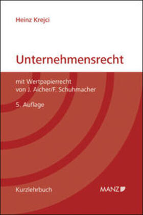 Krejci |  Unternehmensrecht | Buch |  Sack Fachmedien