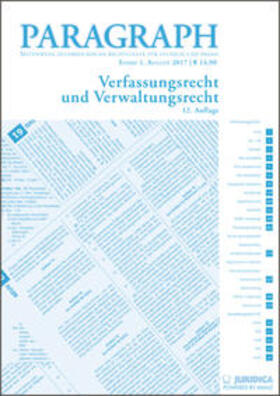  Verfassungsrecht und Verwaltungsrecht | Buch |  Sack Fachmedien