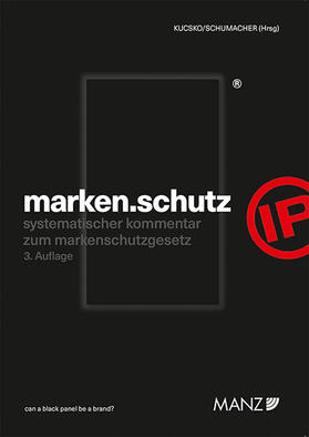 Kucsko / Schumacher |  marken.schutz | Buch |  Sack Fachmedien