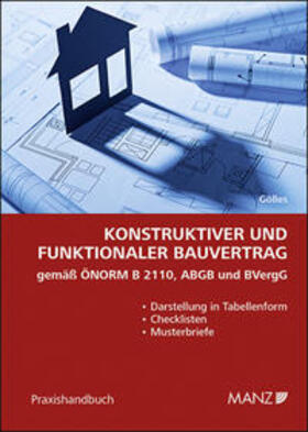Gölles |  Konstruktiver und funktionaler Bauvertrag | Buch |  Sack Fachmedien