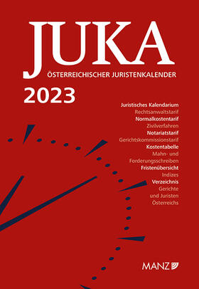 Österreichischer Juristenkalender 2023 JuKa | Buch | 978-3-214-04245-5 | sack.de