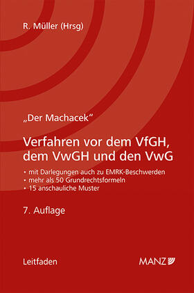 Müller |  Verfahren vor dem VfGH, dem VwGH und den VwG | Buch |  Sack Fachmedien