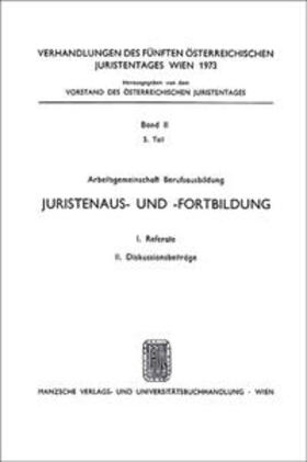  Juristenaus- und Fortbildung | Buch |  Sack Fachmedien