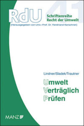 Lindner / Sladek / Trautner |  Umwelt Verträglich Prüfen | Buch |  Sack Fachmedien