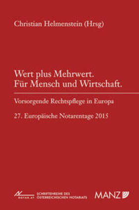 Helmenstein |  Wert plus Mehrwert. Für Mensch und Wirtschaft. | Buch |  Sack Fachmedien