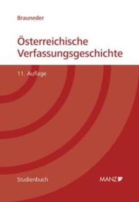 Brauneder |  Österreichische Verfassungsgeschichte | Buch |  Sack Fachmedien