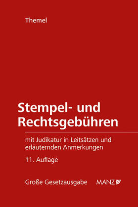 Themel |  Stempel- und Rechtsgebühren | Buch |  Sack Fachmedien