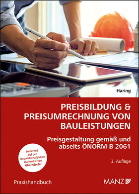 Haring |  Preisbildung & Preisumrechnung von Bauleistungen | Buch |  Sack Fachmedien