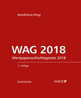 Saria |  WAG 2018 2.Auflage | Loseblattwerk |  Sack Fachmedien