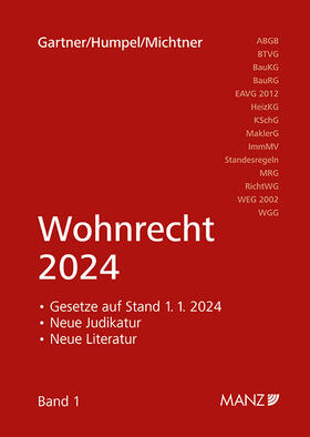 Gartner / Humpel / Michtner |  Wohnrecht 2024 | Buch |  Sack Fachmedien