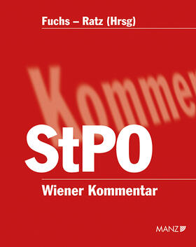 Fuchs / Ratz |  Wiener Kommentar zur StPO | Loseblattwerk |  Sack Fachmedien
