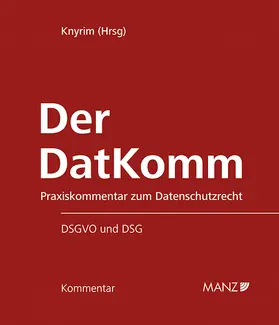 Knyrim |  Der DatKomm | Buch |  Sack Fachmedien