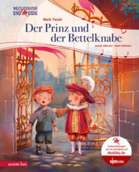 Albrecht / Twain |  Der Prinz und der Bettelknabe (Weltliteratur und Musik mit CD und zum Streamen) | Buch |  Sack Fachmedien