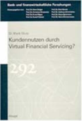Glutz |  Kundennutzen durch Virtual Financial Servicing ? | Buch |  Sack Fachmedien