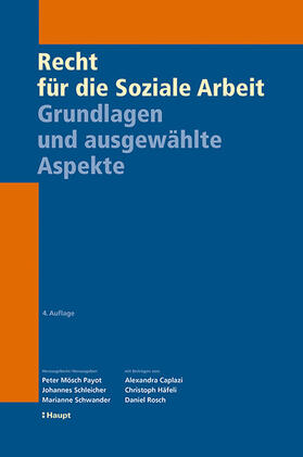 Mösch Payot / Schleicher / Schwander |  Recht für die Soziale Arbeit | Buch |  Sack Fachmedien