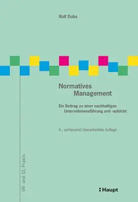 Dubs |  Normatives Management | Buch |  Sack Fachmedien