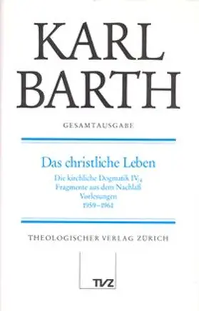 Barth / Drewes / Jüngel |  Karl Barth Gesamtausgabe | Buch |  Sack Fachmedien