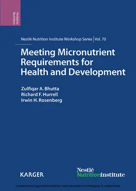 Bhutta / Hurrell / Rosenberg |  Meeting Micronutrient Requirements for Health and Development | eBook | Sack Fachmedien