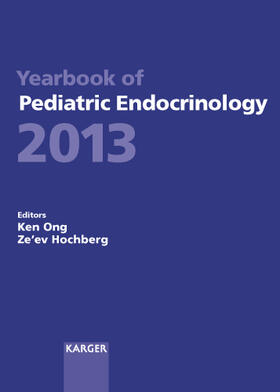 Ong / Hochberg |  Yearbook of Pediatric Endocrinology 2013 | eBook | Sack Fachmedien