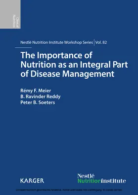 Meier / Reddy / Soeters |  The Importance of Nutrition as an Integral Part of Disease Management | eBook | Sack Fachmedien