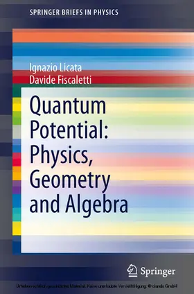 Licata / Fiscaletti |  Quantum Potential: Physics, Geometry and Algebra | eBook | Sack Fachmedien