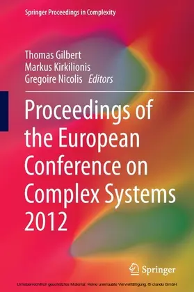 Gilbert / Kirkilionis / Nicolis |  Proceedings of the European Conference on Complex Systems 2012 | eBook | Sack Fachmedien