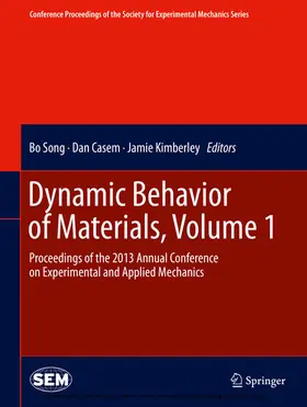 Song / Casem / Kimberley |  Dynamic Behavior of Materials, Volume 1 | eBook | Sack Fachmedien