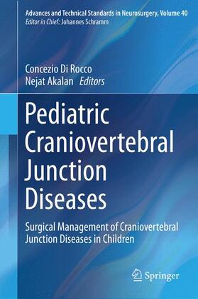 Akalan / Di Rocco |  Pediatric Craniovertebral Junction Diseases | Buch |  Sack Fachmedien