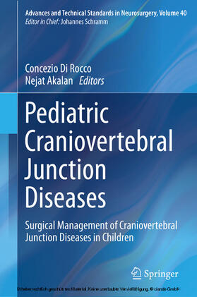 Di Rocco / Akalan |  Pediatric Craniovertebral Junction Diseases | eBook | Sack Fachmedien