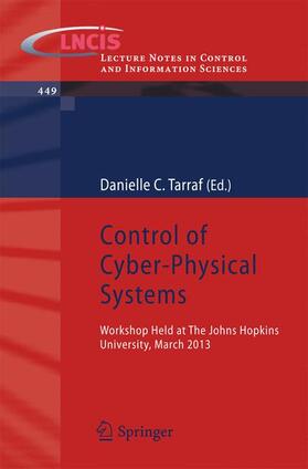 Tarraf |  Control of Cyber-Physical Systems | Buch |  Sack Fachmedien