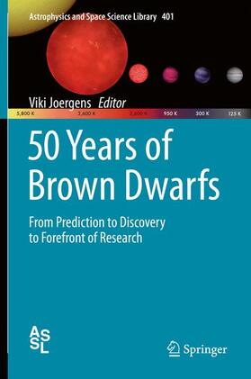 Joergens |  50 Years of Brown Dwarfs | Buch |  Sack Fachmedien