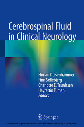 Deisenhammer / Sellebjerg / Teunissen |  Cerebrospinal Fluid in Clinical Neurology | eBook | Sack Fachmedien