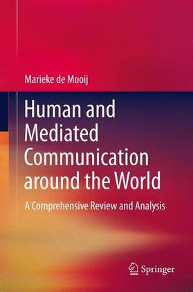 de Mooij |  Human and Mediated Communication around the World | Buch |  Sack Fachmedien